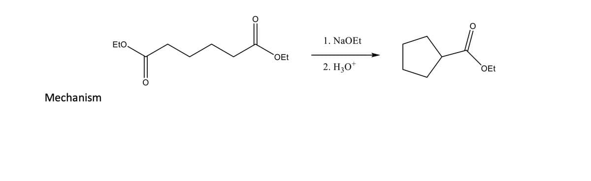 Claisen Condensations (Esters)
1. NaOEt
EtO
2. H3O+
м
Eto
Mechanism
