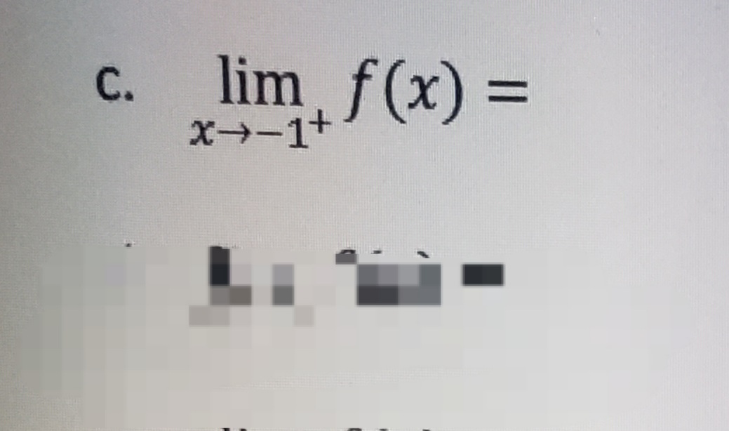 C.
x-1+
lim f(x) =
%3D
