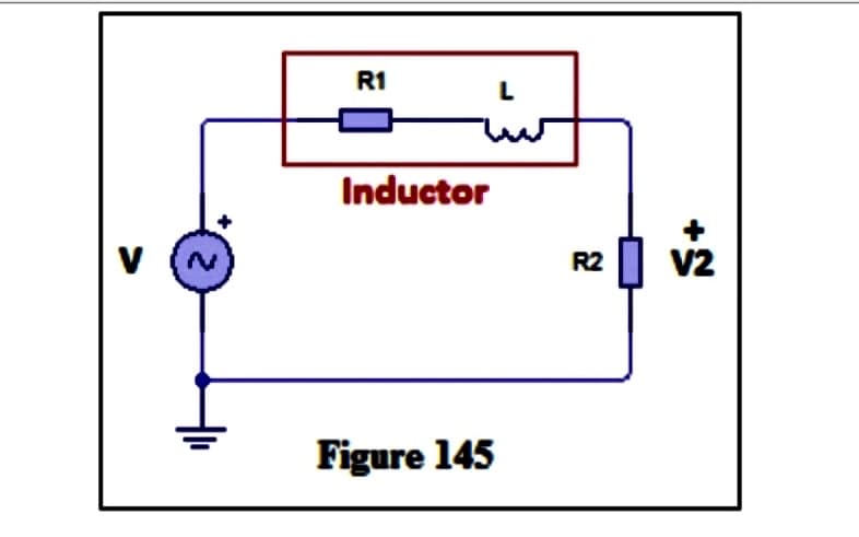 R1
L
Inductor
V
v (N
R2
V2
Figure 145
