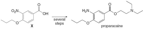 O2N.
H2N.
ОН
several
steps
proparacaine

