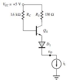 Voc = +5 V
1.6 kQ
Rc Rs
130 2
D1
