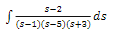 3-2
ds
(s-1)(s-5)(s+3)
