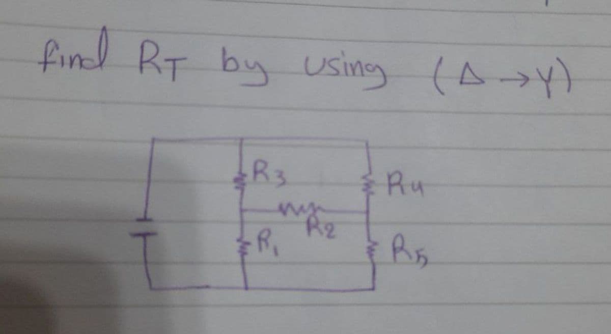 find RT by using (A →→Y)
R3
mun
.R₁
R₂
Ru
Br
