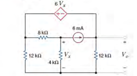 8 ΚΩ
12 ΚΩ
61.
4ΚΩ]
6 mA
12 ΚΩ
V₂