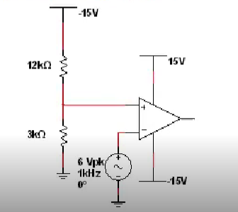 12ΚΩ
30192
-15W
6 Vpk
1kHz
ΠΡ
15V
--15V