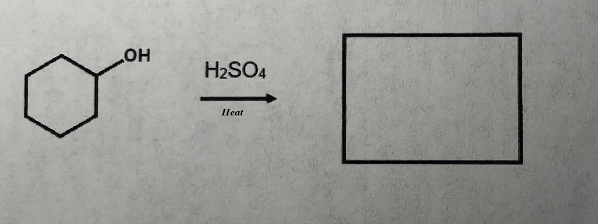 ОН
H₂SO4
Heat