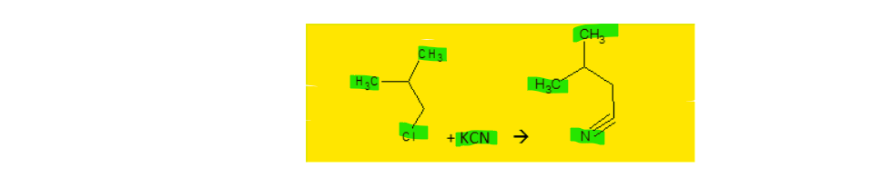 H.C
CH₂
+KCN >
H₂C
CH₂