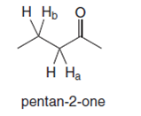 H Hp O
н на
pentan-2-one
