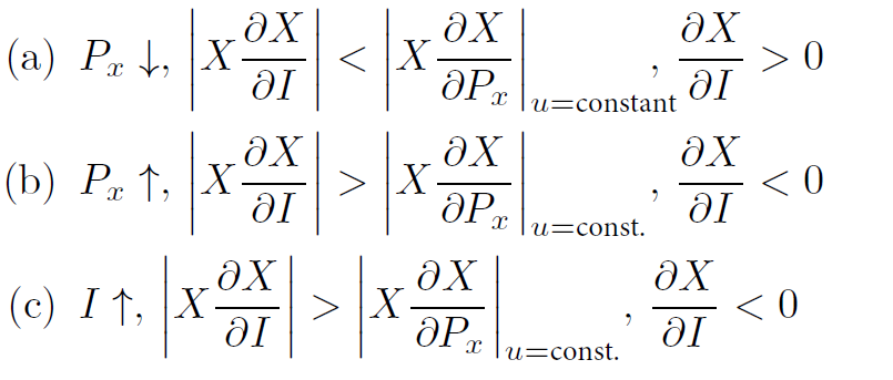(а) Р. . X
< X.
ОР. 1—соnstant
> 0
(b) Pr ↑, X.
> |X-
ОР. u-соnst.
(c) I †, X-
Xe
> [X.
OPx \u=const.
