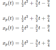 ap(t) = }² +t –
ap (t) = 글P + 클 + 을
zp(t) = }? – -
3.
142
4
9.
z, (t) = }P – t+
4

