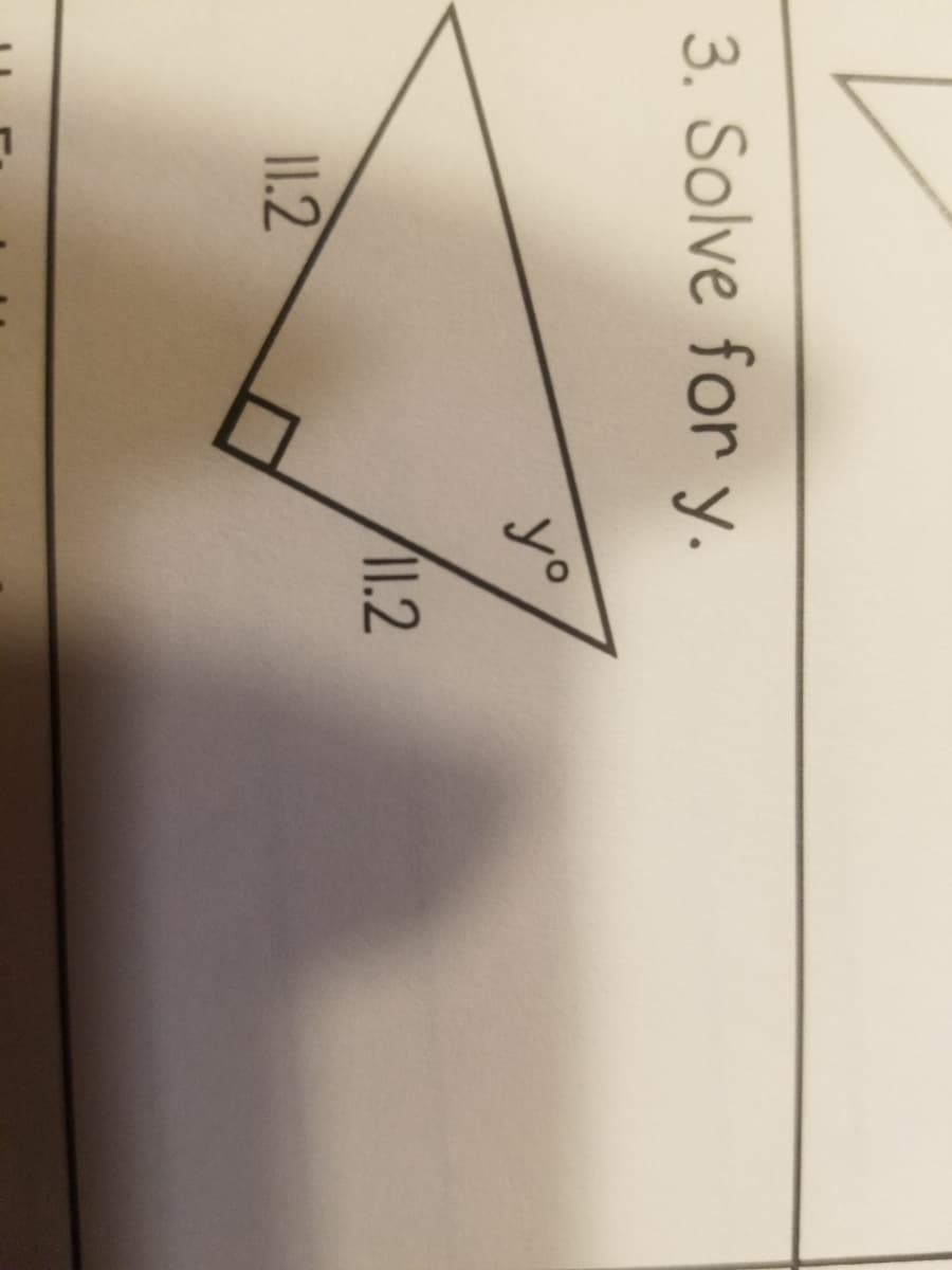 3. Solve for y.
yo
I1.2
11.2
