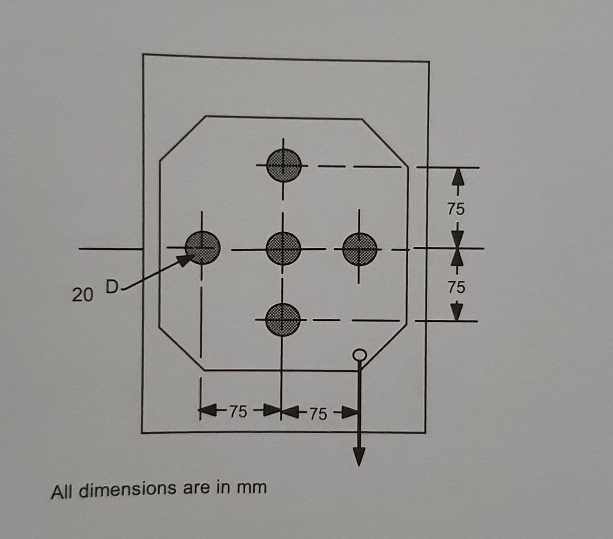 75
20 D-
75
-75-
75
All dimensions are in mm
