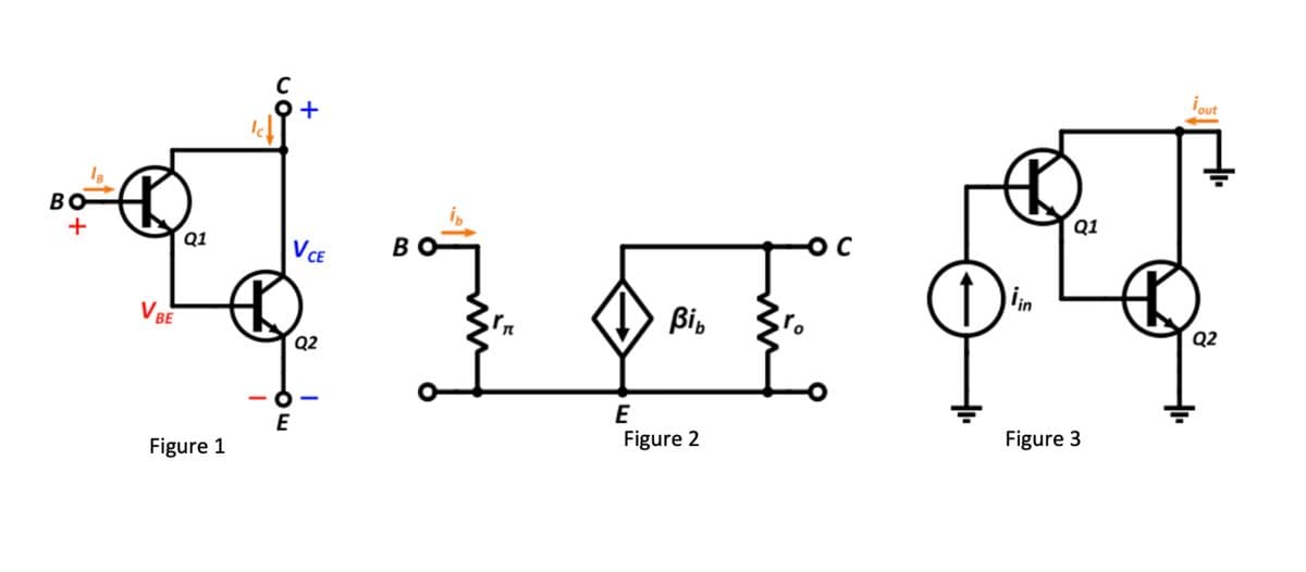 i out
BO
Q1
+
Q1
VCE
BO
in
VBE
Bi,
Q2
Q2
E
Figure 2
E
Figure 3
Figure 1

