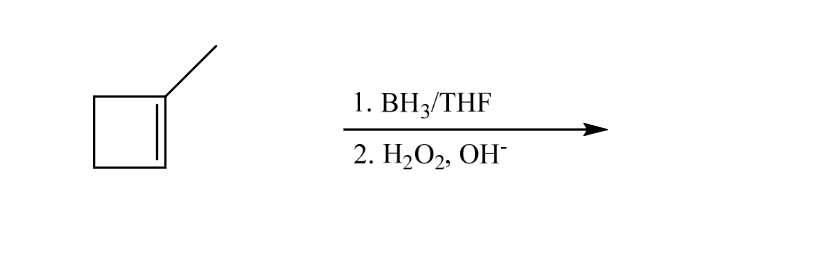 1. BH3/THF
2. H₂O₂, OH-