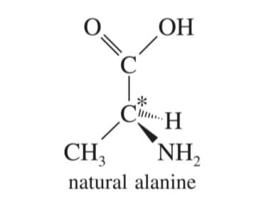 ОН
0=
Cim.H
.
CH;
NH,
natural alanine
