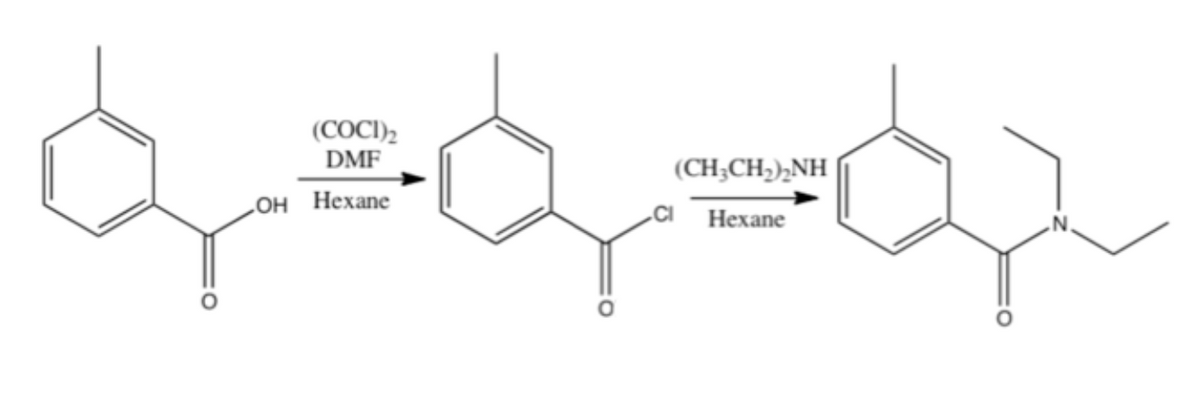(CH;CH,)NH |
=Q=Q₂
CI Hexane
(COCI)₂2
DMF
OH Hexane