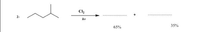 Cl,
hv
65%
35%
