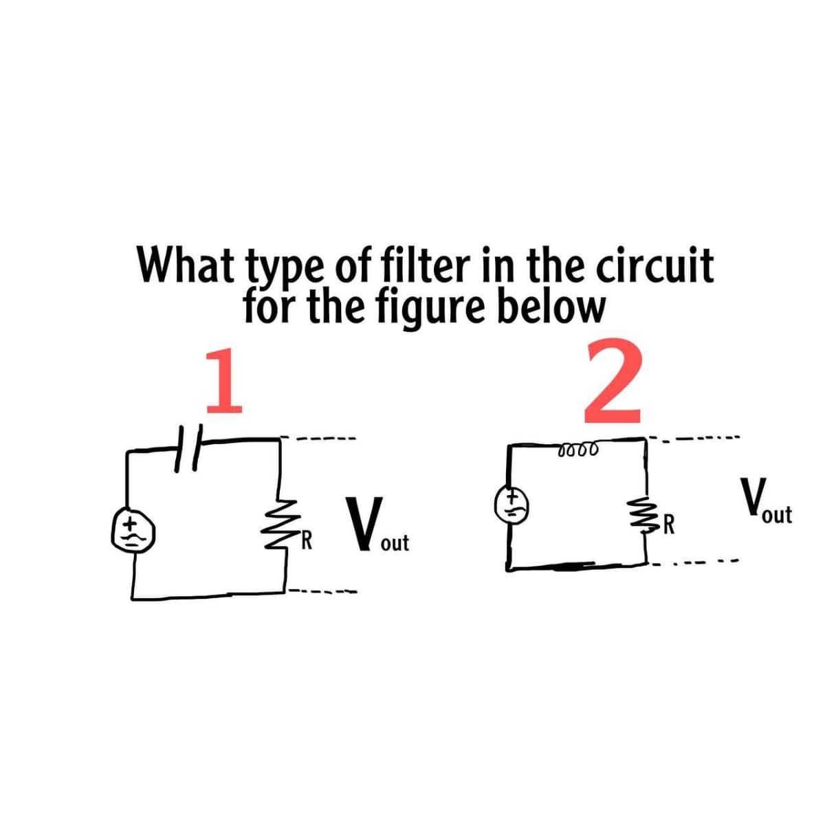 What type of filter in the circuit
fór the figure below
TR
ER
out
