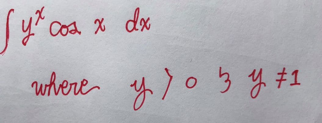 Coa x dex
where f )o3 y #1
y )o
