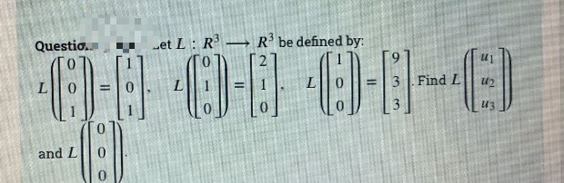 et L: R R be defined by:
2
Questio.
C000 00-0
L
3 . Find L
U3
and L

