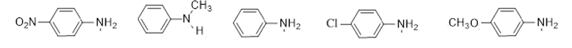 CH3
-N'
'H
O2N-
NH2
- NH2
C -
NH2
CH30
NH2
