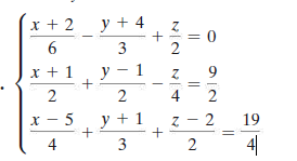 x + 2
y + 4
3
х+1, у —
9
2
4
х — 5
y + 1
19
41
2.
||
2.
NIN N+
+
3.
+
4-
