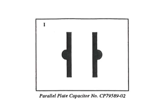 I
Parallel Plate Capacitor No. CP79589-02