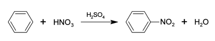 H,SO,
+ HNO3
-NO2 + H,0
