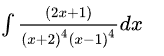 (2a+1)
(x+2)
(x–1)
