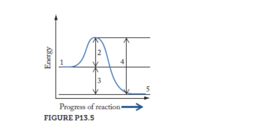 Progress of reaction•
FIGURE P13.5
Energy
