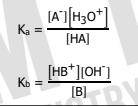 K₂:
Кь
[A][H30+]
[HA]
[HB+][OH]
[B]
БУ