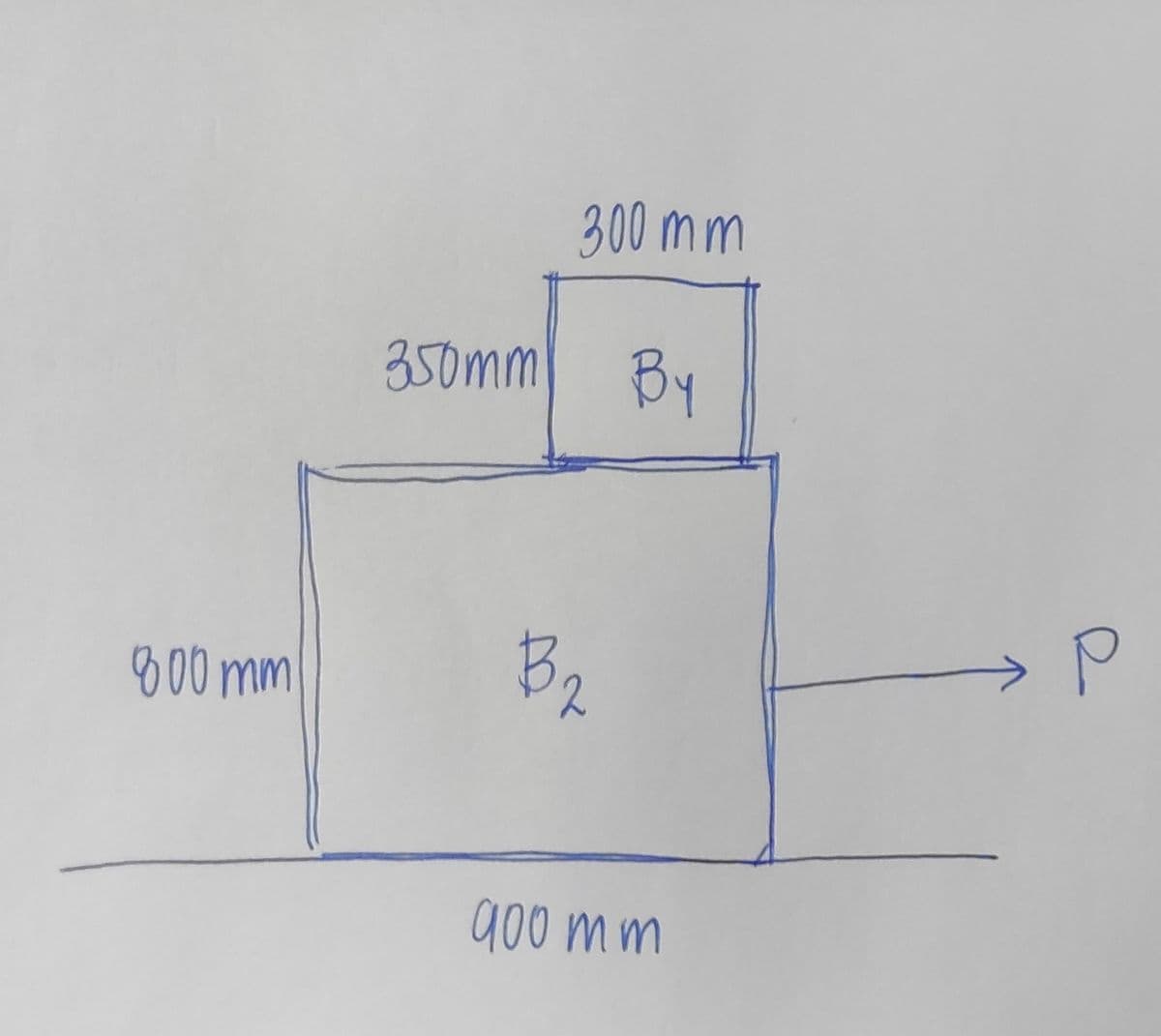 300 mm
350mm By
800 mm
B2
g00 mm
