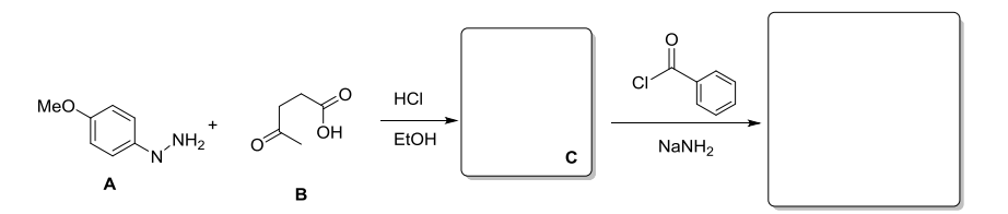 HCI
MeO.
+
„NH2
'N'
ELOH
NaNH2
A
B
