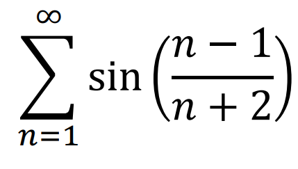 00
п — 1
sin
\n + 2,
n=1
