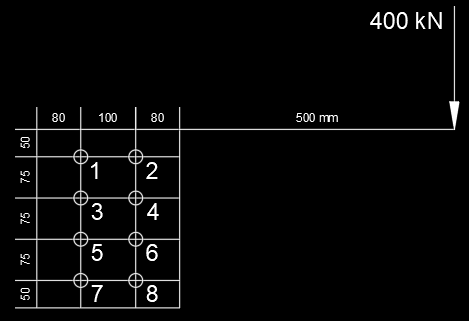 50
75
75
75
80
100
1
3
5
7
80
2
4
6
8
500 mm
400 KN