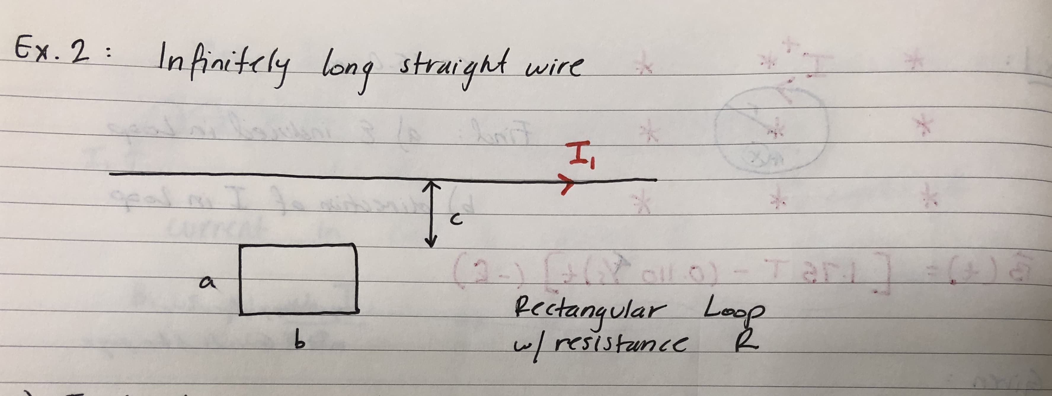 Ex. 2: Infiaitely long straight wire
(२
)
Tand
Pectanqular
Lap
resistuncC
