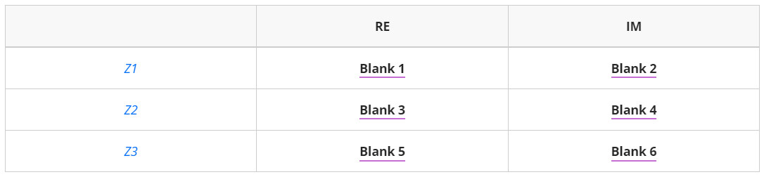 RE
IM
Z1
Blank 1
Blank 2
Z2
Blank 3
Blank 4
Z3
Blank 5
Blank 6
