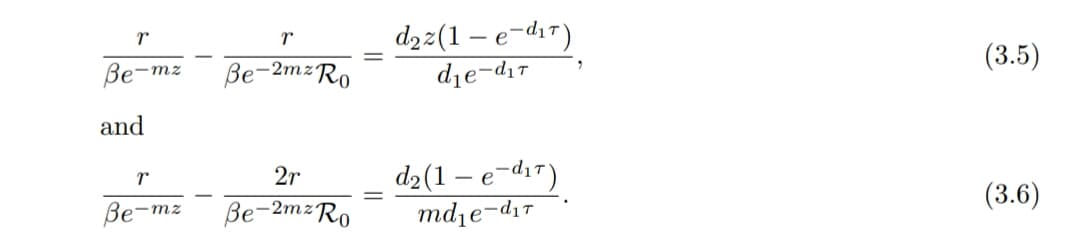 d2z(1 – e-d17)
die-dir
Be-"
ße-2mzRo
(3.5)
-mz
and
d2(1 – e-d17)
mdje-d17
2r
Be-mz
Be-2m2Ro
(3.6)
