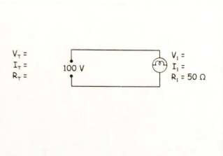 V, =
I, =
R; =
V, =
I, =
R, = 50 Q
100 V
