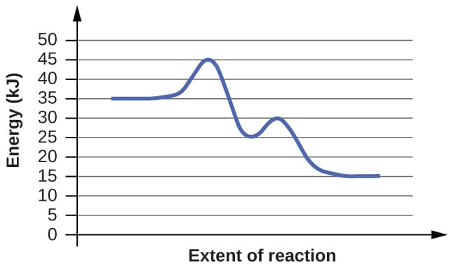 50
45
40
35
30
25
20
15
10
Extent of reaction
Energy (kJ)
