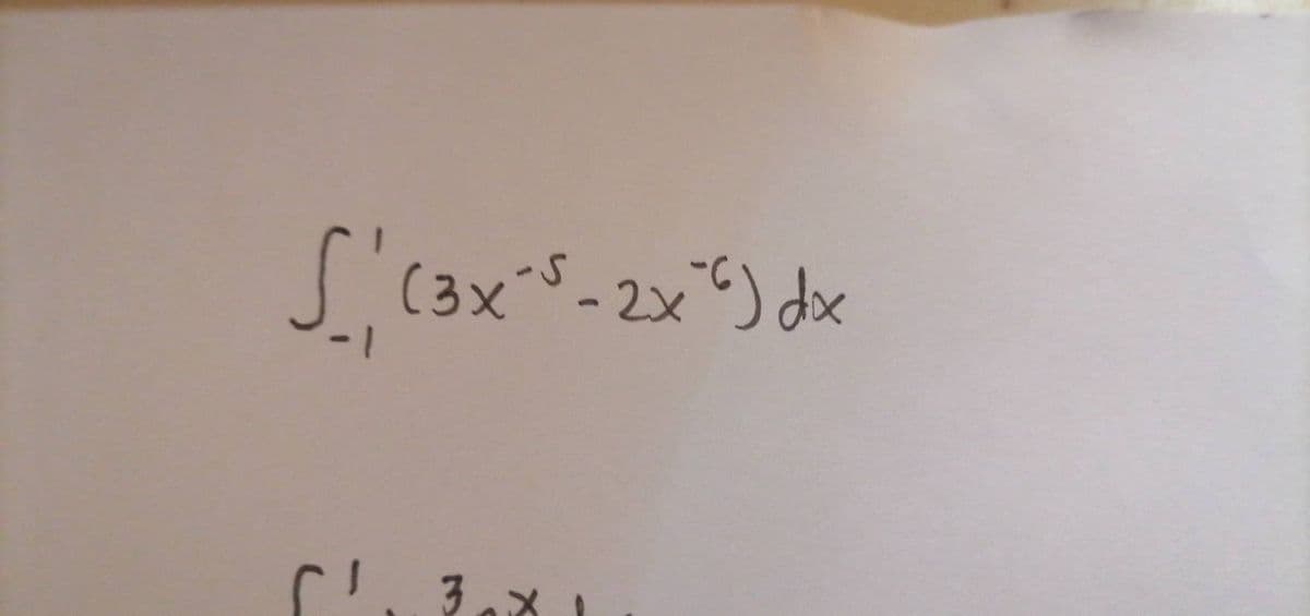 S₁ (3x²5-
5130x
(3x-2x) dx