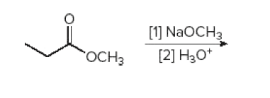 [1] NaOCH3
OCH3
[2] H3O*
