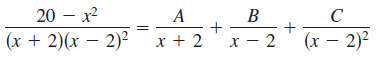 20 – x
|(x + 2)(x – 2)? x + 2
B
х — 2 (х — 2)?
