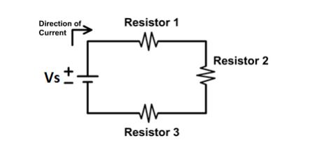 Direction of,
Resistor 1
Current
Resistor 2
Vst-
Resistor 3
