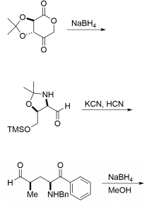 NABH,
-NH
KCN, HCN
TMSO
NABH4
MEOH
Me NHBN
