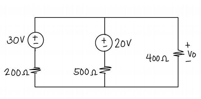 30V (+
(+)2ov
VO
4002
20023
5002=
