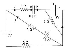 70
a
b
10μF
9V
30
4 0
6V
12V
2Ω
ww-
