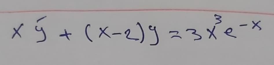 xЎ+(x-2)9 =3xе-х