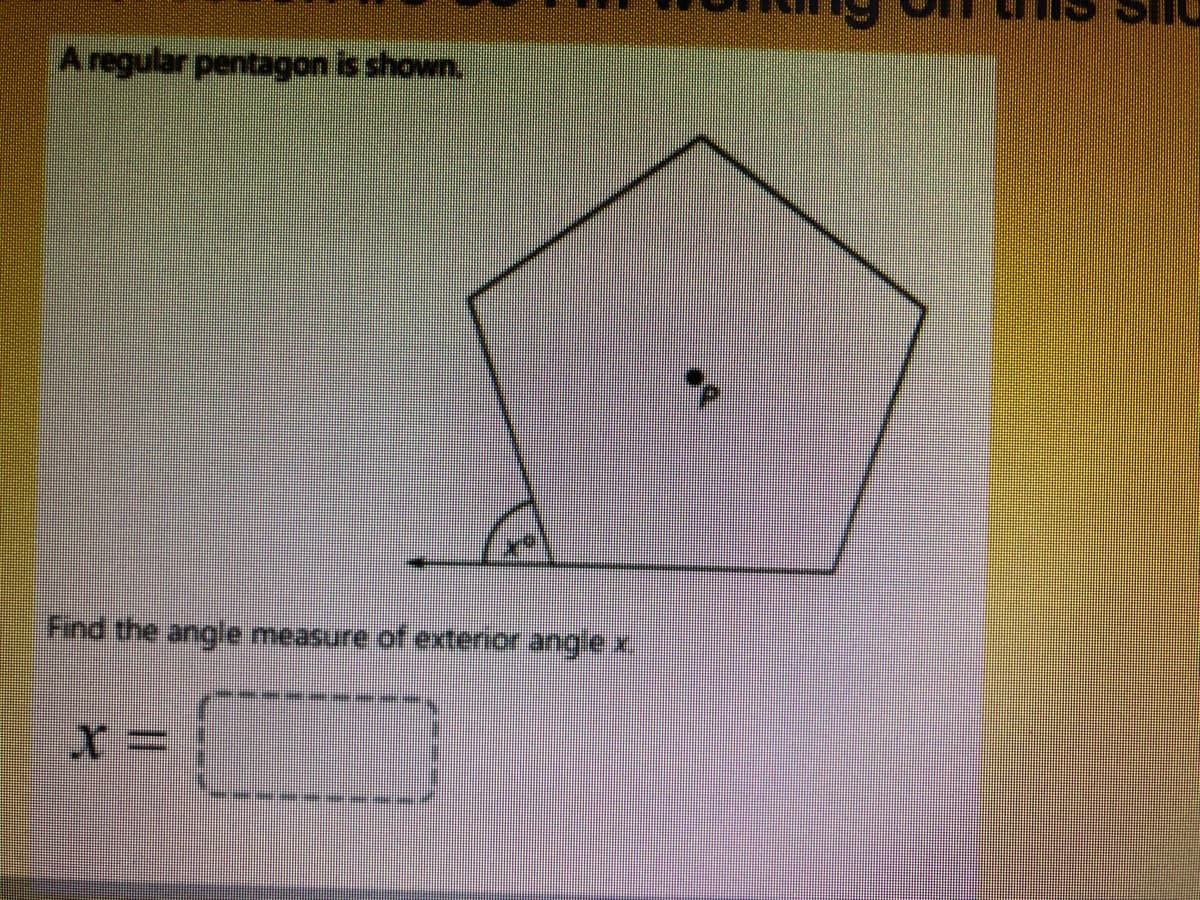 A అర్ాంsr pentagon s shown
