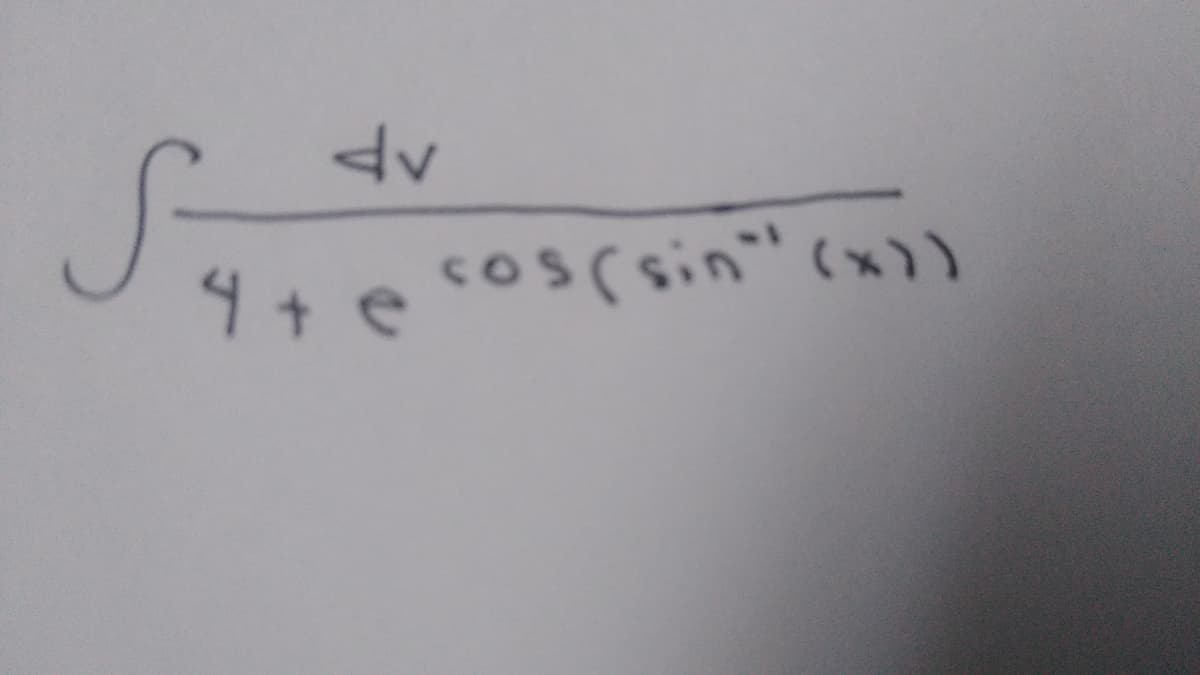 ^P
cos(sin" (x))
4+ e
